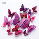 Double Layer 3D Butterfly Wall Sticker
