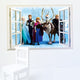 Cartoon Disney Frozen Princess Wall Stickers
