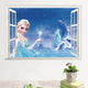 Cartoon Disney Frozen Princess Wall Stickers