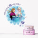 Cartoon Disney Frozen Princess Wall Stickers