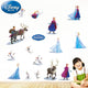 Cartoon Disney Frozen Princess Wall Stickers