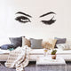Creative Pretty Eyelashes Wall Sticker