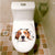 Vivid 3d Hole Animal Toilet Stickers