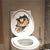 Vivid 3d Hole Animal Toilet Stickers