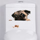 Vivid 3d Hole Animal Toilet Stickers