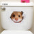 Vivid 3d Hole Animal Toilet Stickers