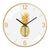Gold Nordic Wall Silent Clocks