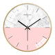 Gold Nordic Wall Silent Clocks