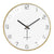 Gold Nordic Wall Silent Clocks