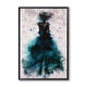 Dancing Skirt Girl Canvas Painting