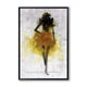 Dancing Skirt Girl Canvas Painting