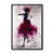Dancing Skirt Girl Canvas Painting