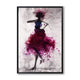 Dancing Skirt Girl Canvas Painting