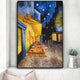 Cafe Terrace At Night Oil Painting