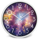 Moon Starry Sky Silent Wall Clock