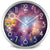 Moon Starry Sky Silent Wall Clock