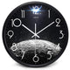 Moon Starry Sky Silent Wall Clock