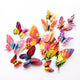 Double Layer 3D Butterfly Wall Sticker