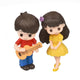 2pcs/Set Moon Couple PVC Figurines