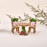 Table Chair Resin Fairy Garden Miniature