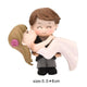 2pcs/Set Moon Couple PVC Figurines
