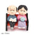 2pcs/Set Moon Couple PVC Figurines
