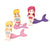 4pcs/set Mermaid Fairy Garden Miniatures