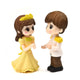 2pcs/Set Moon Couple PVC Figurines