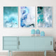 Blue Marble Wave Wall Art
