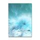 Blue Marble Wave Wall Art