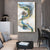 Abstract Golden Deer Painting Art