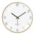 Gold Nordic Wall Silent Clocks
