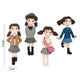 4Pcs/Set Fairy Garden Figurines
