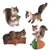 Panda Moss Micro Landscape Terrarium Figurine