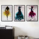 Dancing Skirt Girl Canvas Painting
