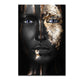 Black and Gold Woman Oil Painting