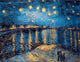 Cafe Terrace At Night Oil Painting