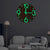 Wooden Luminous Wall Clock