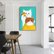 Cat Canvas Painting Wall Picture