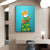 Cat Canvas Painting Wall Picture