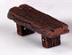 1 Pc Long Wood Bench Miniature