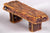 1 Pc Long Wood Bench Miniature