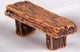1 Pc Long Wood Bench Miniature