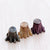 1 Pc Long Wood Bench Miniature