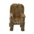 2pcs Mini Simulated Wooden Chair Miniature