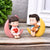 2pcs/Set Moon Couple PVC Figurines