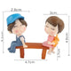 2pcs/Set Moon Couple PVC Figurines