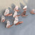3D Hollow Butterfly Gold Wall Sticker